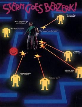 This is the Avatar Image for the Berzerk Voice [First Synthetic Voice on Arcade Video Game - 1980] AI Voice and Text to Speech Generator